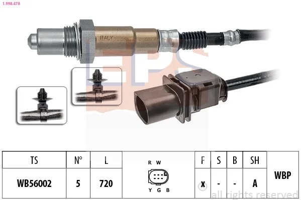 Oxygen Sensor EPS 1.998.478