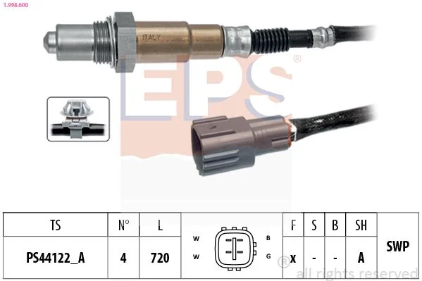 Oxygen Sensor EPS 1.998.600