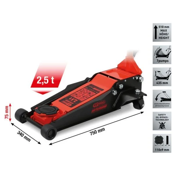 Trolley Jack KS TOOLS 160.1015