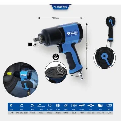 Udarni ključ (stisnjen zrak) KS TOOLS BT160100