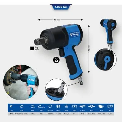 Udarni ključ (stisnjen zrak) KS TOOLS BT160200