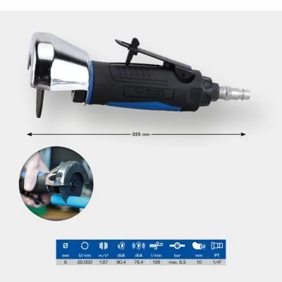 Brusilnik z ravnim rezilom (stisnjen zrak) KS TOOLS BT160703