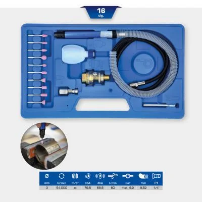 Brusilnik z ravnim ročajem (stisnjen zrak) KS TOOLS BT160710