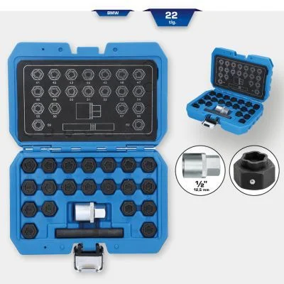 Komplet za odstranjevanje ključavnice kolesa KS TOOLS BT691050