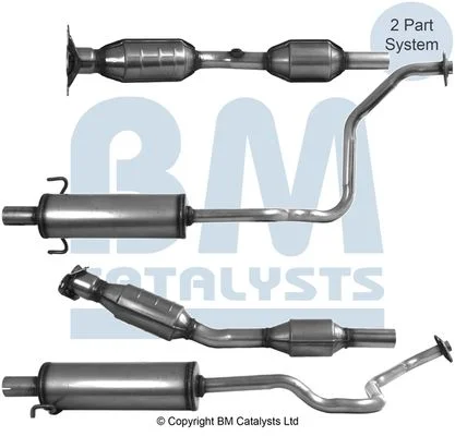 Catalytic Converter BM Catalysts BM91617H
