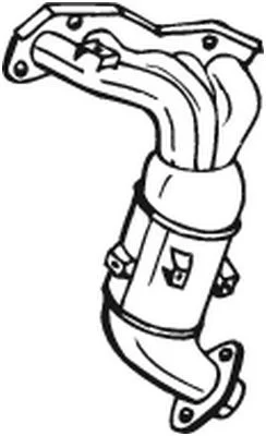 Catalytic Converter BOSAL 090-195