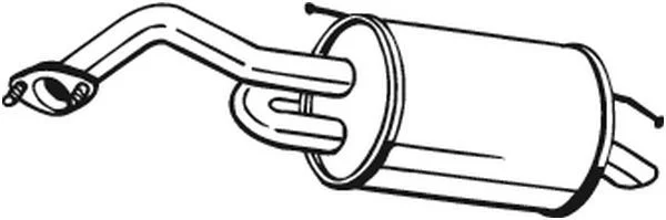 Zadnji dušilec zvoka BOSAL 128-001