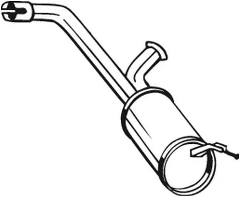 Sredinski dušilec zvoka BOSAL 135-095