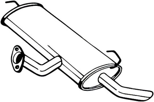Rear Muffler BOSAL 145-335