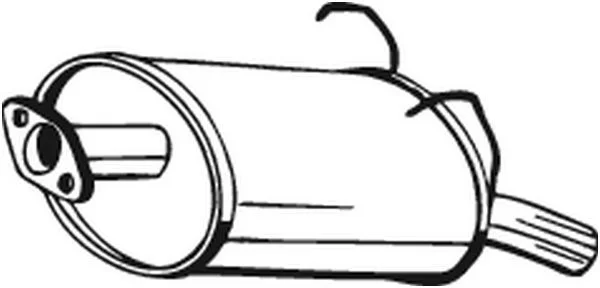 Rear Muffler BOSAL 163197