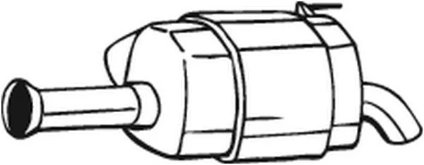 Zadnji dušilec zvoka BOSAL 165-023