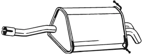 Rear Muffler BOSAL 175-035