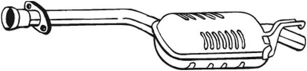 Sredinski dušilec zvoka BOSAL 175-135