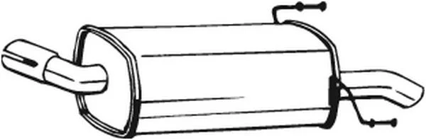 Zadnji dušilec zvoka BOSAL 185-131