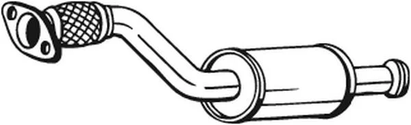 Sprednji dušilec zvoka BOSAL 200-827