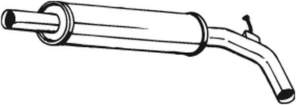 Sredinski dušilec zvoka BOSAL 227463