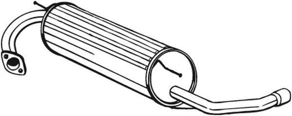Zadnji dušilec zvoka BOSAL 228-003
