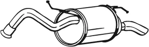 Rear Muffler BOSAL 228-053