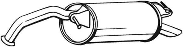 Zadnji dušilec zvoka BOSAL 228-475