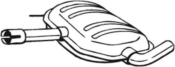Sredinski dušilec zvoka BOSAL 233-487
