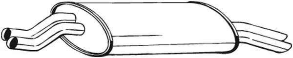 Rear Muffler BOSAL 247-981