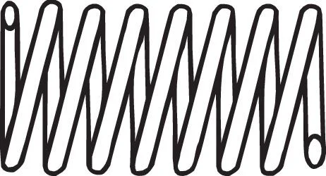 Spring, exhaust pipe BOSAL 251-025