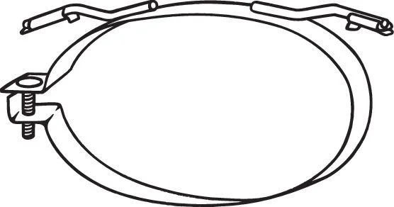 Mount, exhaust system BOSAL 251-970