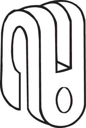 Rubber Strip, exhaust system BOSAL 255-014