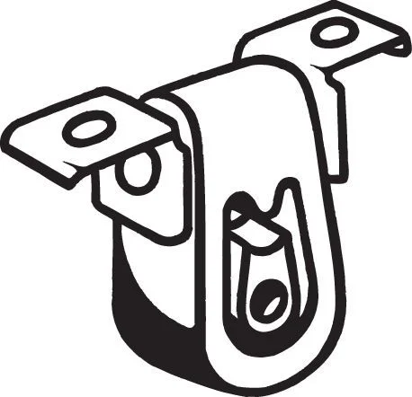 Mount, exhaust system BOSAL 255-034