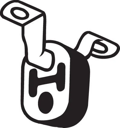 Mount, exhaust system BOSAL 255-230