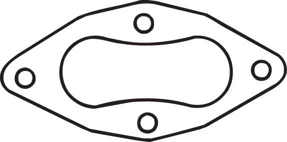 Gasket, exhaust pipe BOSAL 256-084