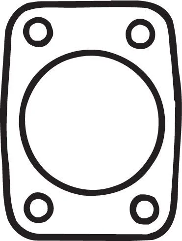 Gasket, exhaust pipe BOSAL 256-148