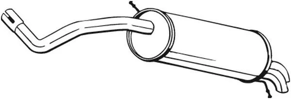 Zadnji dušilec zvoka BOSAL 278-033