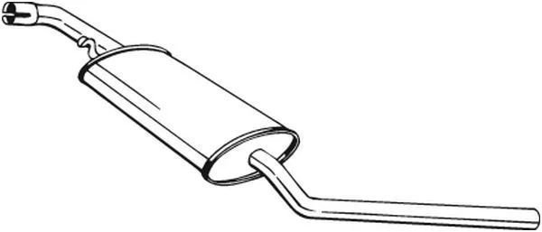 Centre Muffler BOSAL 281-603