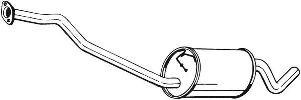 Centre Muffler BOSAL 281-845