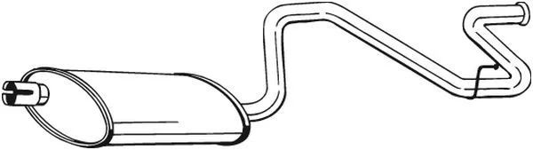 Zadnji dušilec zvoka BOSAL 281-869