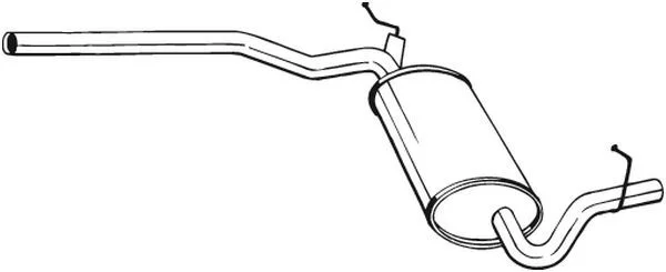 Sredinski dušilec zvoka BOSAL 282-363