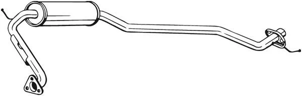 Centre Muffler BOSAL 284-565