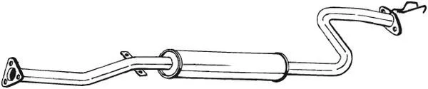 Sredinski dušilec zvoka BOSAL 285-129