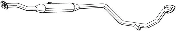Sredinski dušilec zvoka BOSAL 285-275