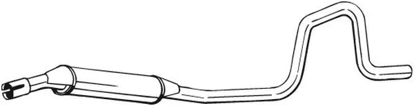 Sredinski dušilec zvoka BOSAL 285-381