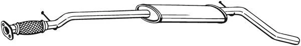 Sredinski dušilec zvoka BOSAL 286-325