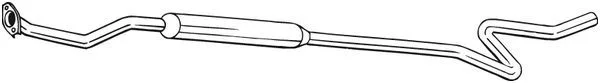 Sredinski dušilec zvoka BOSAL 288-137