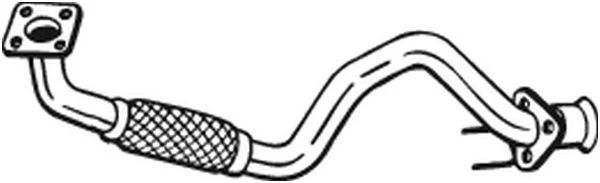Exhaust Pipe BOSAL 753-109