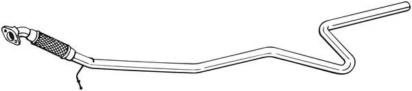 Exhaust Pipe BOSAL 965-129