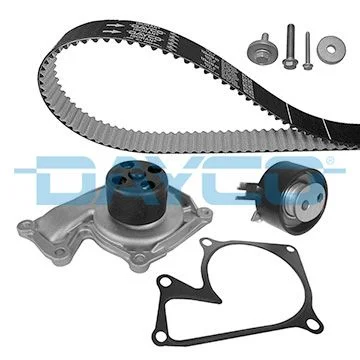 Water Pump & Timing Belt Kit DAYCO KTBWP5322
