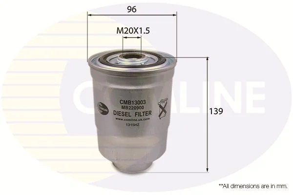 Fuel Filter COMLINE CMB13003