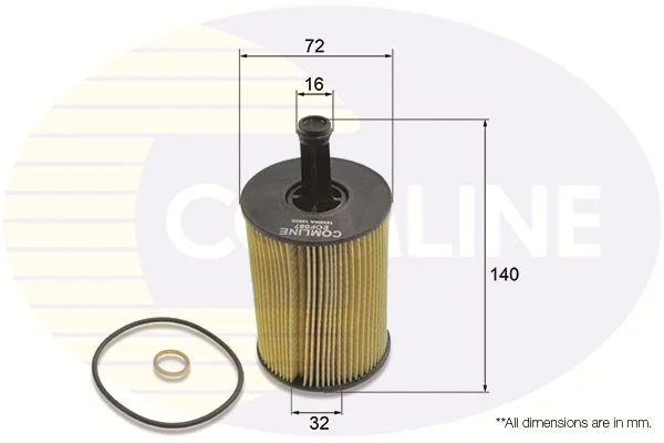 Oil Filter COMLINE EOF087