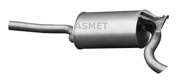 Zadnji dušilec zvoka ASMET 01.004