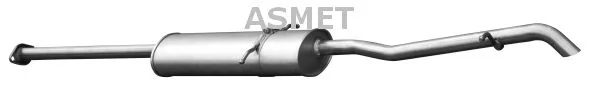 Zadnji dušilec zvoka ASMET 01.021